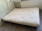Futon katoen 200x160, Ophalen, Gebruikt, Tweepersoons, Matras