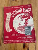 Donna mina - woldendorp / bess - bob scholte, Gebruikt, Zang, Ophalen of Verzenden, Artiest of Componist