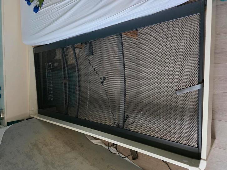 Elektrische Auping lattenbodem 90 x 200, Huis en Inrichting, Slaapkamer | Matrassen en Bedbodems, Zo goed als nieuw, 90 cm, Eenpersoons