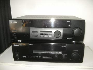 2 stuks 5.1 Kenwood receiver, met Phono ingang. beschikbaar voor biedingen
