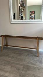 Houten deco bankje, Ophalen, 100 tot 150 cm, Zo goed als nieuw, 25 tot 50 cm