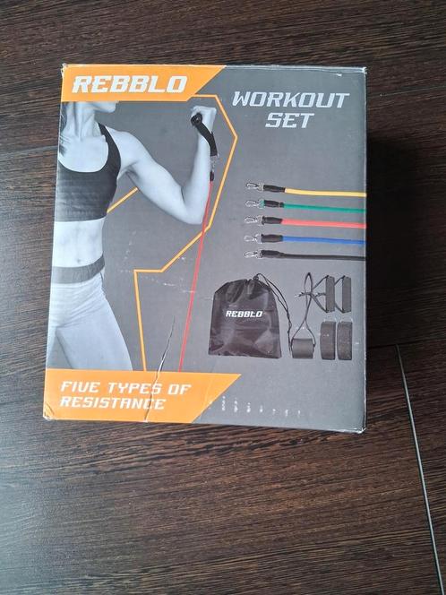Rebblo - Home Workout Set, Sport en Fitness, Fitnessapparatuur, Zo goed als nieuw, Armen, Benen, Buik, Rug, Ophalen of Verzenden