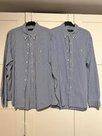 2 x Polo Ralph Lauren overhemd / shirt XXL, Blauw, Overige halswijdtes, Polo Ralph Lauren, Ophalen of Verzenden