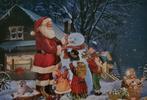 Santa playing outside - Kerstpuzzel van King - 1000 stukjes, Ophalen of Verzenden, Gebruikt