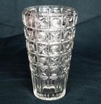 Vintage Tsjechische glazen vaas OXO van J. Zejmon Sklo Union, Antiek en Kunst, Ophalen of Verzenden