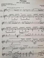 Ravel - Pavane - Fluit & Gitaar bladmuziek, Muziek en Instrumenten, Bladmuziek, Ophalen of Verzenden, Artiest of Componist, Populair