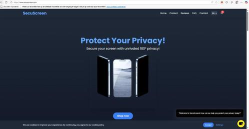Webshop te koop - SecuScreen Dropshipping Business, Computers en Software, Overige Computers en Software, Nieuw, Ophalen
