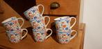 7 koffie- mokken Kakelbont, Huis en Inrichting, Keuken | Servies, Ophalen of Verzenden, Zo goed als nieuw, Overige stijlen, Kop(pen) en/of Schotel(s)