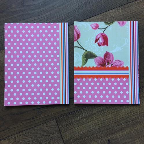 Twee schriften (iets groter dan A5 formaat), Diversen, Schrijfwaren, Nieuw, Ophalen of Verzenden