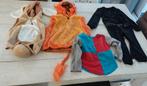 Verkleedkleren maat 110 116 paashaas leeuw samen €12,50, Ophalen of Verzenden, Gebruikt, Jongen of Meisje