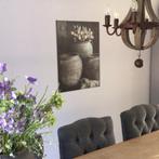 Wanddecoratie/afbeelding met kruiken/potten, sober en stoer, Huis en Inrichting, Ophalen of Verzenden, Zo goed als nieuw