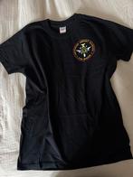 Zwart T-shirt Amsterdam Airport Schiphol Brandweer, Ophalen of Verzenden, Zo goed als nieuw, Maat 46 (S) of kleiner, Zwart