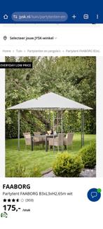 Partytent JYSK Faaborg Gazebo 3x3 mtr 2,65 hoog Nieuw in ds, Tuin en Terras, Partytenten, Ophalen, Opvouwbaar, Minder dan 4 meter