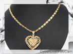 1656321k Ketting met Bolhart Hanger – Luxe Statement, Ophalen of Verzenden, Zo goed als nieuw, Goud, Goud