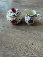 Blond amsterdam suikerpot en melkkan, Ophalen, Blond Amsterdam, Overige typen, Zo goed als nieuw