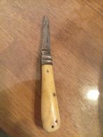 Antiek zakmes met been handvat van Solingen, Ophalen of Verzenden