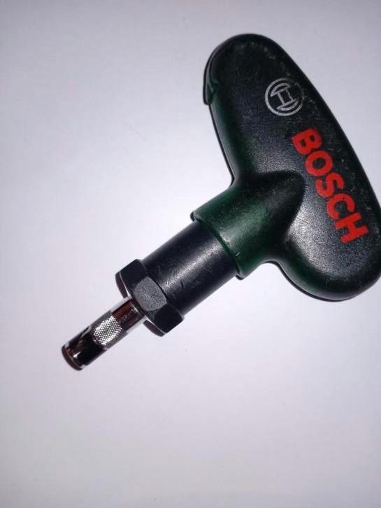 Bosch bithouder, Doe-het-zelf en Verbouw, Gereedschap | Handgereedschap, Zo goed als nieuw, Ophalen of Verzenden