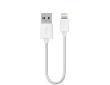 NIEUW! Belkin usb-Lightning kabel 15 cm wit €6,99 beschikbaar voor biedingen