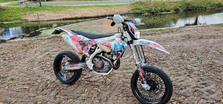 Husqvarna FE501 2018 supermoto A2 (500 exc enduro), Motoren, Motoren | Husqvarna, Particulier, SuperMoto, 12 t/m 35 kW, 1 cilinder
