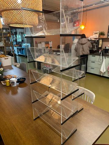 Vintage Acryl Boekenrek/CD Rek van Eickel beschikbaar voor biedingen