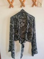 Watcher - vestje van voile met vleermuismouwen - XL, Ophalen of Verzenden, Zo goed als nieuw, Maat 46/48 (XL) of groter