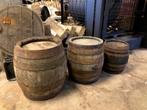 Originele dikke biervaten, verschillende soorten., Tuin en Terras, Regentonnen, Gebruikt, Info@regentonkopen.nl, BarrelAtelier