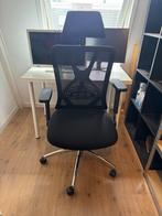 Office Chair + Desk, Huis en Inrichting, Bureaustoelen, Ophalen, Gebruikt, Zwart, Bureaustoel