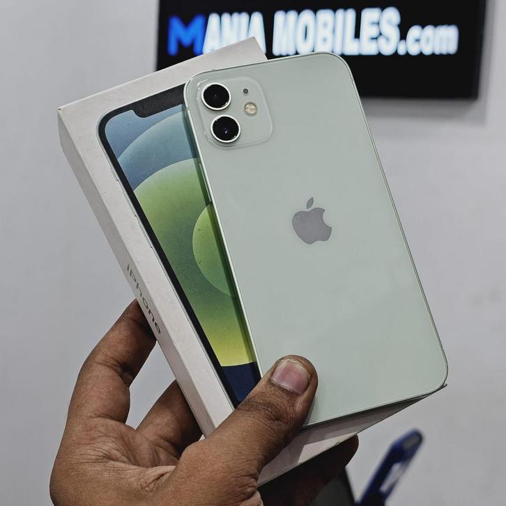 iPhone 12 Mini 128gb Mintgroen 100%, Telecommunicatie, Mobiele telefoons | Apple iPhone, Zo goed als nieuw, 128 GB, iPhone 12 Mini