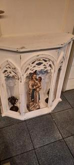 Gotische  nis  antiek mariabeeld, Ophalen