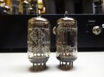 matched paartje ECC82 smooth plates van telfunken ., Verzenden, Versterker