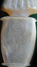 Antiek cachet zilver en paarlemoer Familie wapen in heft, Antiek en Kunst, Ophalen of Verzenden, Zilver