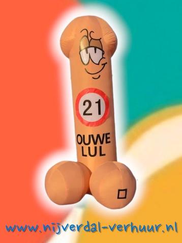Abraham opblaaspop te huur "Ouwe Lul" beschikbaar voor biedingen