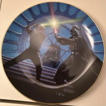 Star Wars Bord - Luke Skywalker & Darth Vader beschikbaar voor biedingen