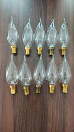 10 gloeilampen E14 kaars 15W 230V, Minder dan 30 watt, Gloeilamp, E14 (klein), Nieuw