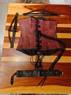 Rode Korset Set - Maat M, Ophalen of Verzenden, Rood, Body of Korset