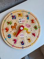 Houten Klok Puzzel, Ophalen of Verzenden, Gebruikt, Overig