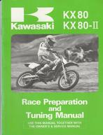 Kawasaki KX80 KX80-II Race Preparation/Tuning Manual 2599z, Ophalen of Verzenden, Kawasaki