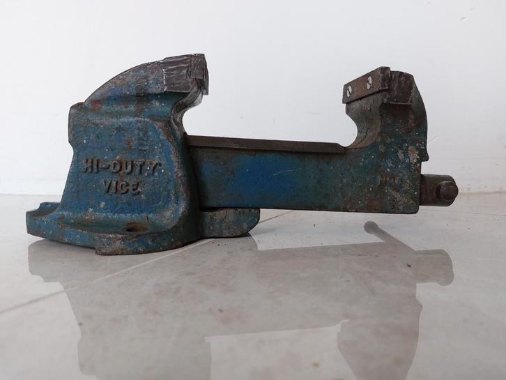 Bankschroef Paramo no 1 Hi-Duty Vice made in England, Doe-het-zelf en Verbouw, Werkbanken, Gebruikt, 70 tot 120 cm, Bankschroef