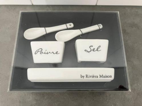 Riviera Maison RM Poivre & Sel / peper & zout setje, Huis en Inrichting, Keuken | Servies, Nieuw, Overige typen, Overige stijlen
