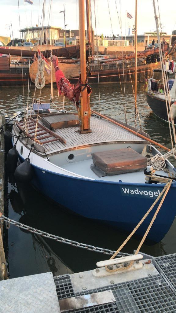 zeilboot, Watersport en Boten, Kajuitzeilboten en Zeiljachten, Gebruikt, Tourjacht of Cruiser, Staal, 6 tot 9 meter, Diesel, Ophalen