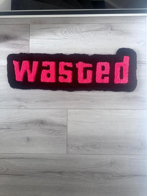 Tapijt, Huis en Inrichting, Stoffering | Tapijten en Kleden, Nieuw, Minder dan 50 cm, 50 tot 100 cm, Rechthoekig, Zwart, Rood