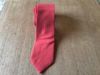 Rode stropdas met witte stippen, NEP&I, 100% zijde, Ophalen of Verzenden, Zo goed als nieuw, Rood, Met patroon