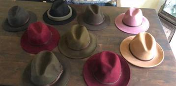 Fedora Hoeden - Diverse Kleuren maat 58 Cowboy Hoed Hat beschikbaar voor biedingen
