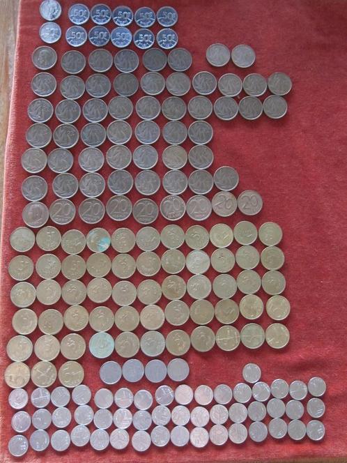 Oude Belgische Franken Muntgeld Belgie Belgique Fr 50 20 5 1, Postzegels en Munten, Munten | België, Losse munt, Ophalen of Verzenden
