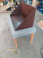 tuintafel en oppotkast, Ophalen, Gebruikt