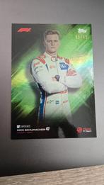 Topps F1 Lights Out 2022 Mick Schumacher Green parallel /49, Ophalen of Verzenden, Zo goed als nieuw, Formule 1