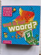 Wat is het Woord? Leerzaam spel 6-8 jaar, Ophalen of Verzenden, Zo goed als nieuw, Puzzelen