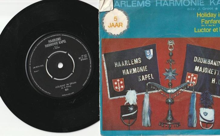Haarlems Harmonie Kapel (HHK)  zeldzame single 1969 private, Boeken, Muziek, Gelezen, Genre of Stijl, Ophalen
