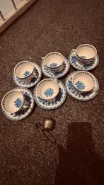 Vintage Theeservies met Theezeef en suikertang, Ophalen of Verzenden