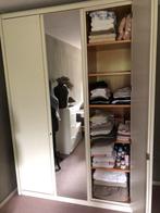 HULSTA KLEDING-LINNENKAST 3-DEURS MET SPIEGELWAND, Huis en Inrichting, Kasten | Kledingkasten, Ophalen, 200 cm of meer, 150 tot 200 cm